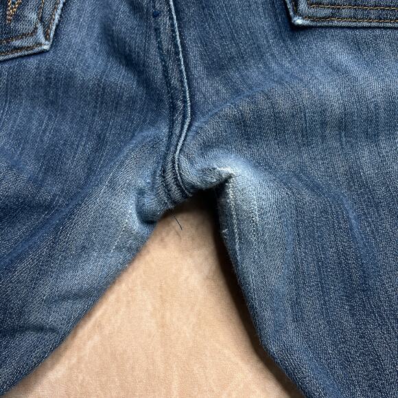 Y2K Rock & Republic Low Rise Bootcut Flare Embroidered Jeans Denim Indie Sleaze - Picture 7 of 10